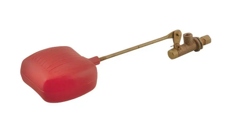 12-11/16 In. Heavy-duty Brass Evaporative Cooler Float Valve With Piston-action Shut-off