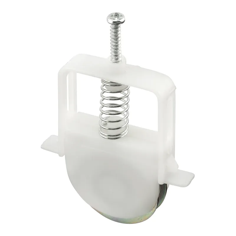 Prime-Line 1 In. D X 1/4 In. L Plastic/Steel Roller Assembly 2 Pk