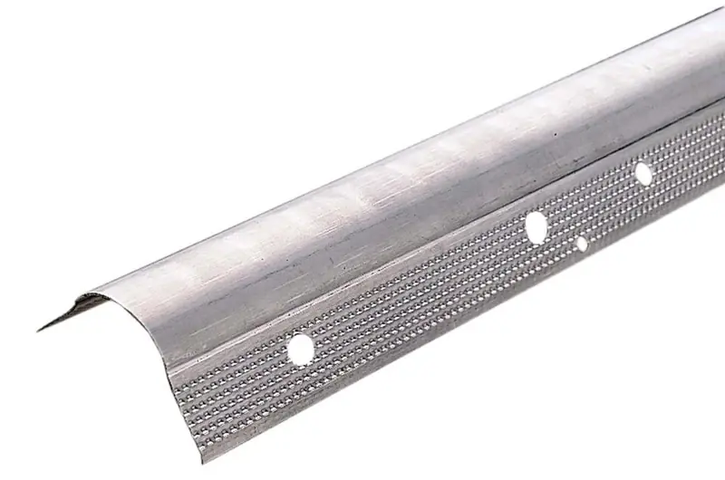 Amerimax .75 In. W X 8 Ft. L Galvanized Steel Bullnose Corner Bead