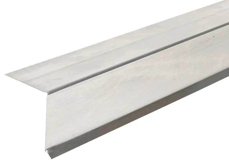 1.5 In. H X 1.5 In. W X 10 Ft. L Galvanized Steel Drip Edge