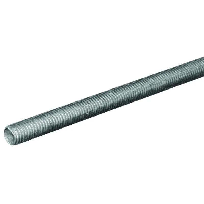3/4-10 In. Diameter X 120 In. Length Zinc-plated Steel Threaded Rod