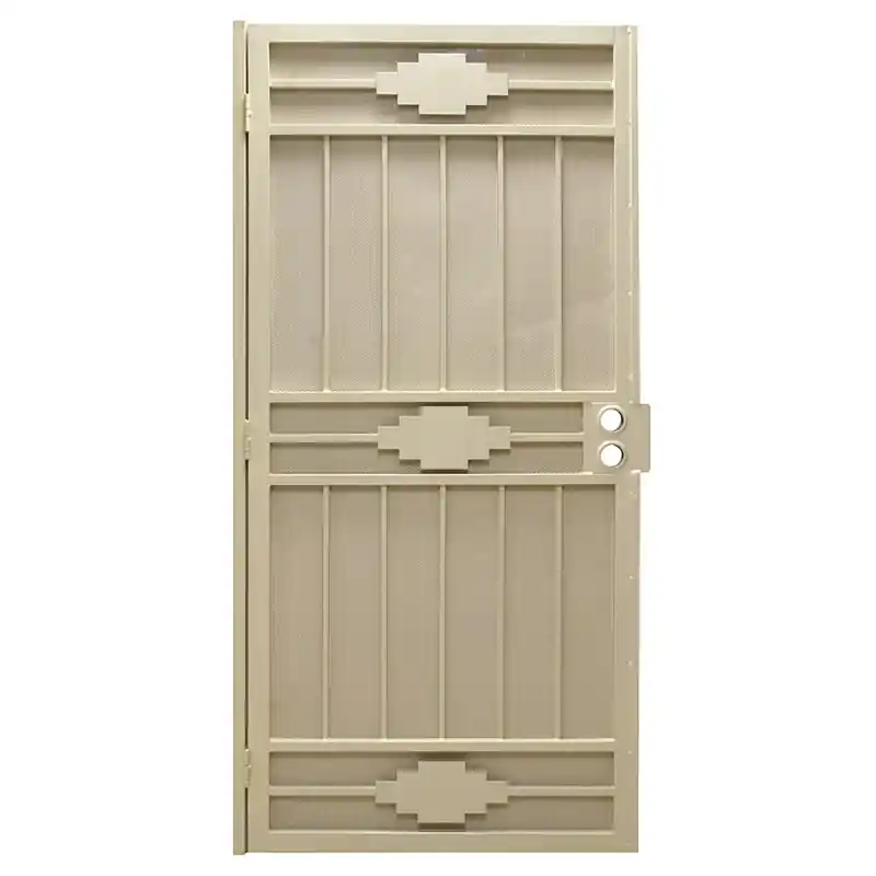 Sedona Almond Steel Security Door 81-3/4 In. H X 36 In. W With Five Bars