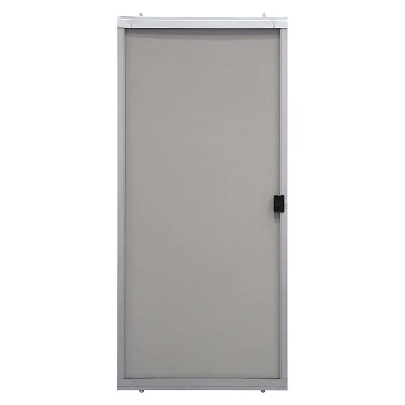 Precision Breezeway 30 In. Gray Steel Adjustable Sliding Patio Door Screen