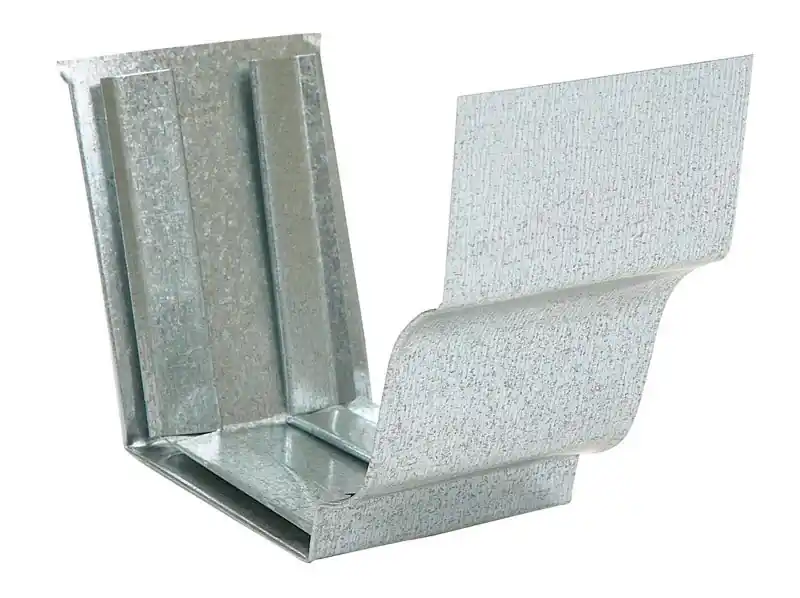 Amerimax 3.5 In. H X 4 In. W X 4 In. L Metallic Galvanized Steel K Slip Joint Connector