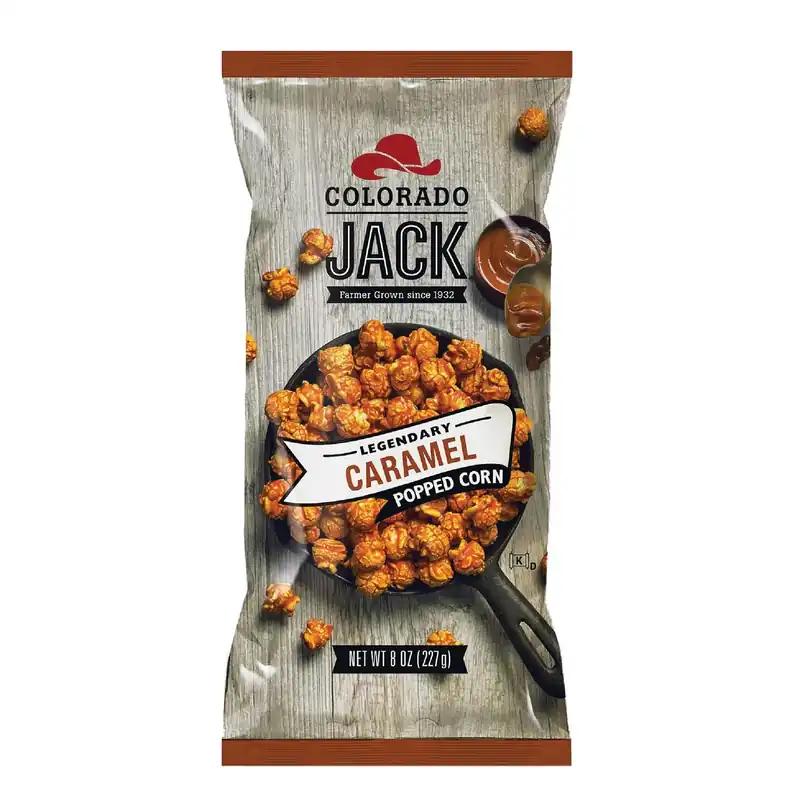 Legendary Caramel Gourmet Popcorn 8 Ounce Bag - Handcrafted Flavor