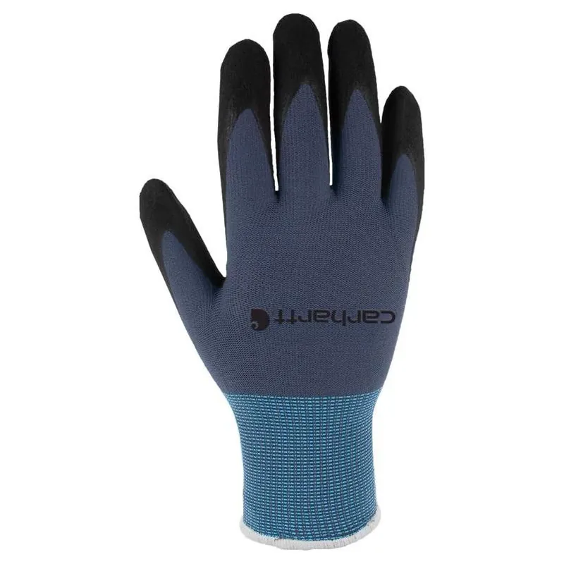 Carhartt Men’s Indoor/Outdoor Grip Gloves – Large, Black/Gray