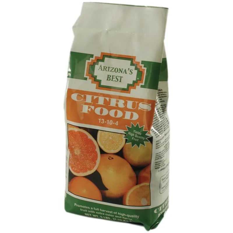 Citrus Plant Food, 13-10-4 Formula, 5 Lbs.