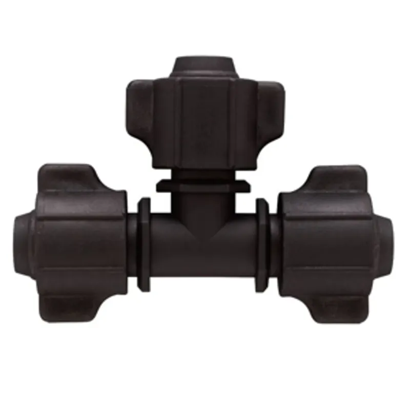 Orbit 1/2 In. Push-fit Drip Irrigation Tee 1 Pk