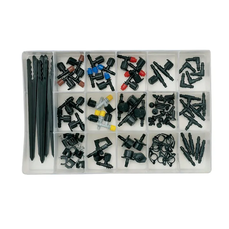 92-Pc. Drip Watering Installation Fittings, Heads, Accessories