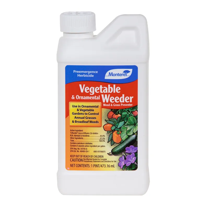 Vegetable & Ornament Weeder Pre-Emergence Herbicide, Pt.