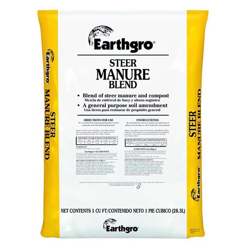 Steer Manure Blend, 1-Cu. Ft.