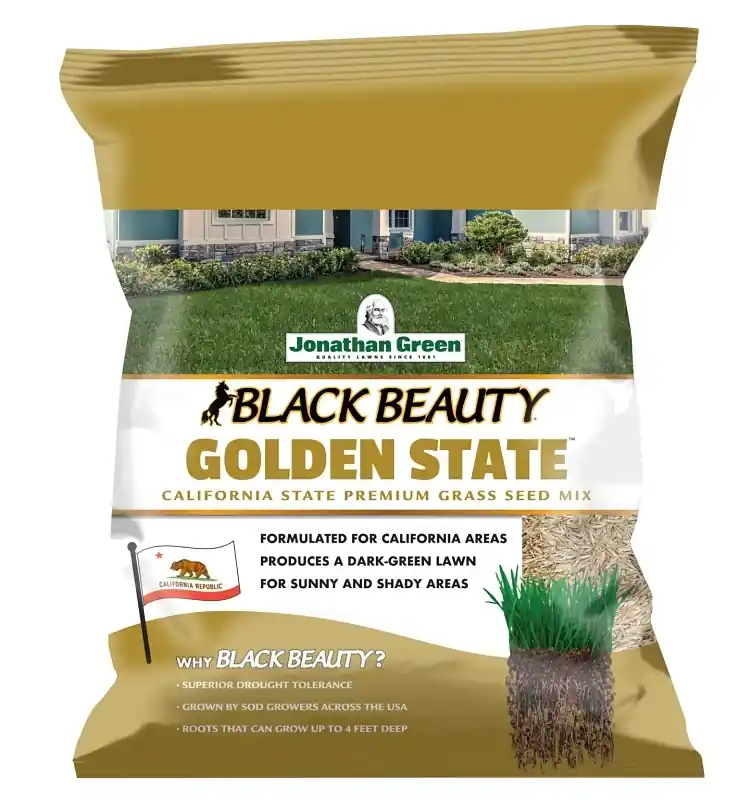Black Beauty Golden State Grass Seed, 7 Lbs.