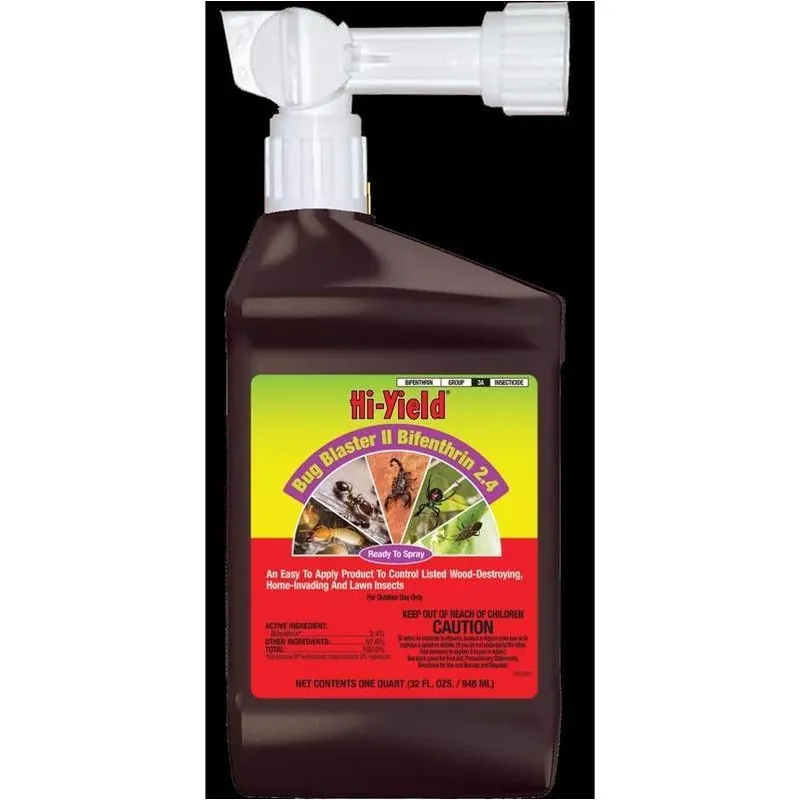 Hi-Yield Bug Blaster II 32‑Ounce Ready‑to‑Spray Insecticide For Yard & Home