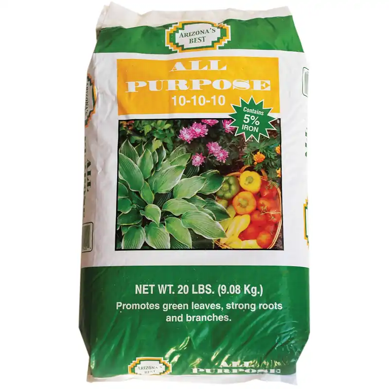 10-10-10 Organic Plant Fertilizer 20 Lb For Flowers, Fruits, And Vegetables