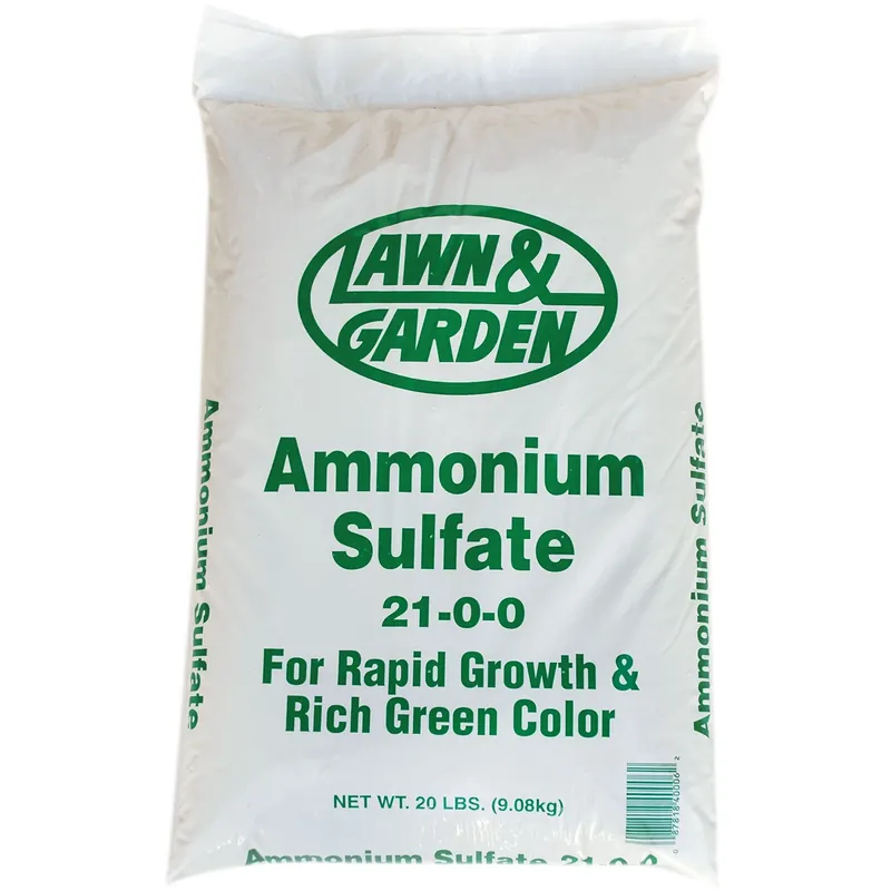20 Lb Lawn & Garden Ammonium Sulfate Soil Conditioner For Quick Greening