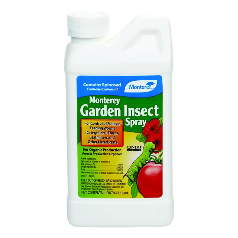 Organic Insect Killer Liquid Concentrate 1 Pint - Fast Acting Spinosad Formula
