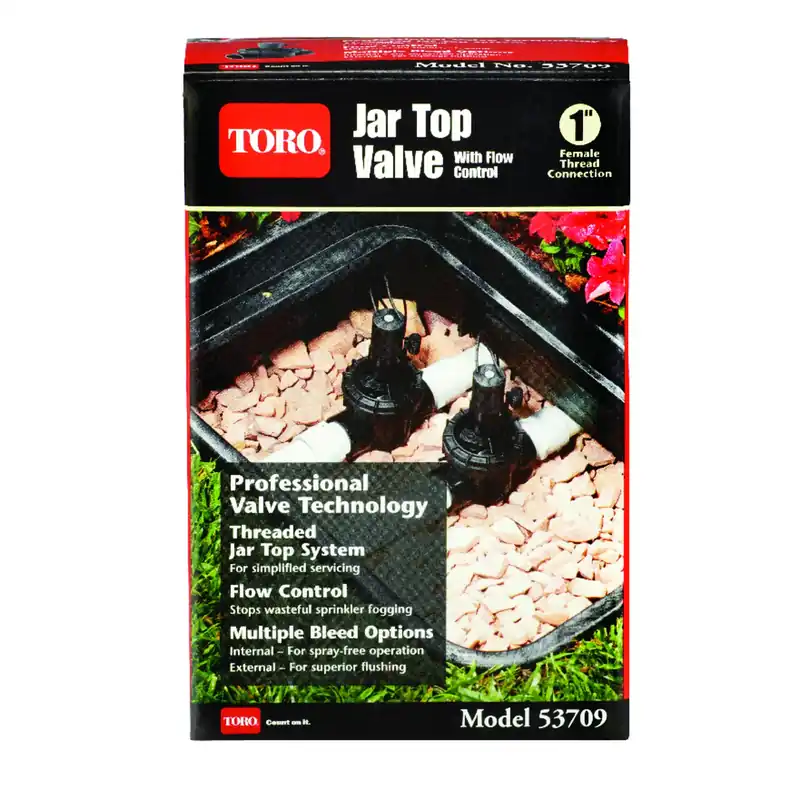 In-Line Jar Top Watering Valve With Flow Control, 1 In.