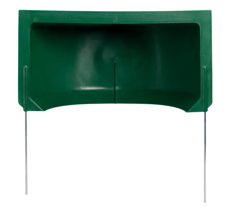 Underground Sprinkler System Splash Guard, High-Impact Plastic
