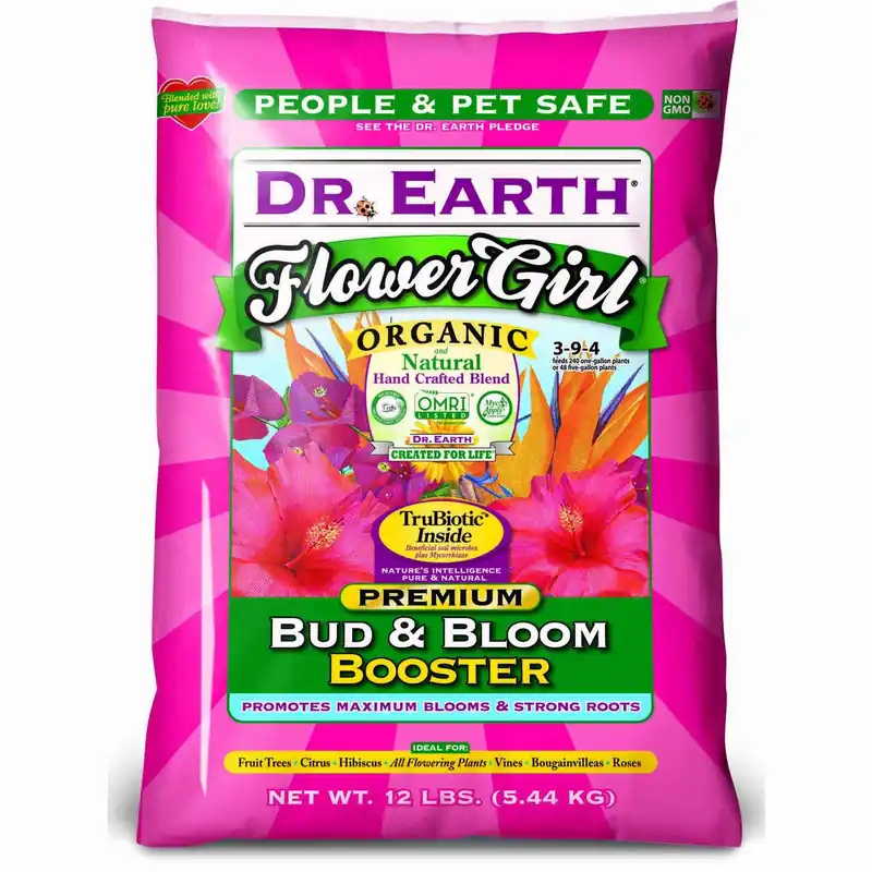 Flower Girl Organic Granules Hibiscus, Citrus Plant Food 12 Lb