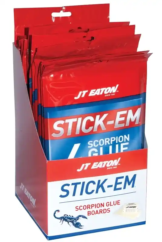 JT Eaton Stick-Em Glue Board 4 Pk