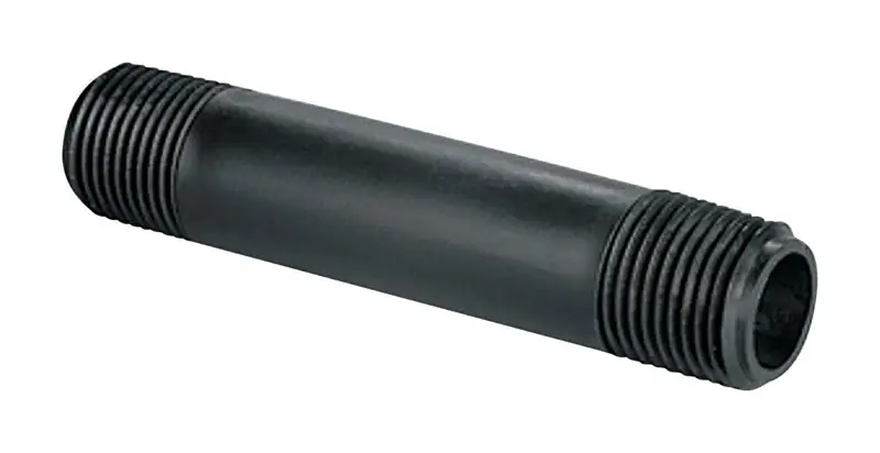Underground Sprinkler PVC Riser, Molded Gray, 3/4 X 6-In.