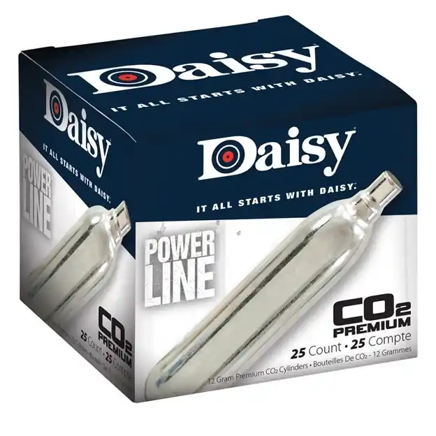 Daisy Powerline CO2 Cartridge 25 Pk
