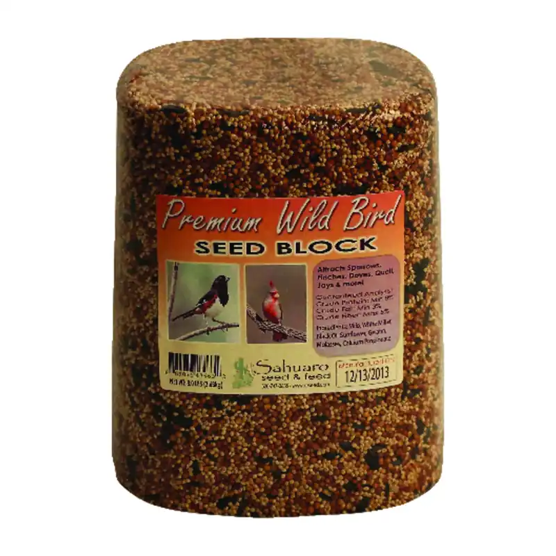 Sahuaro Seed Bird Food Block 8 Lb