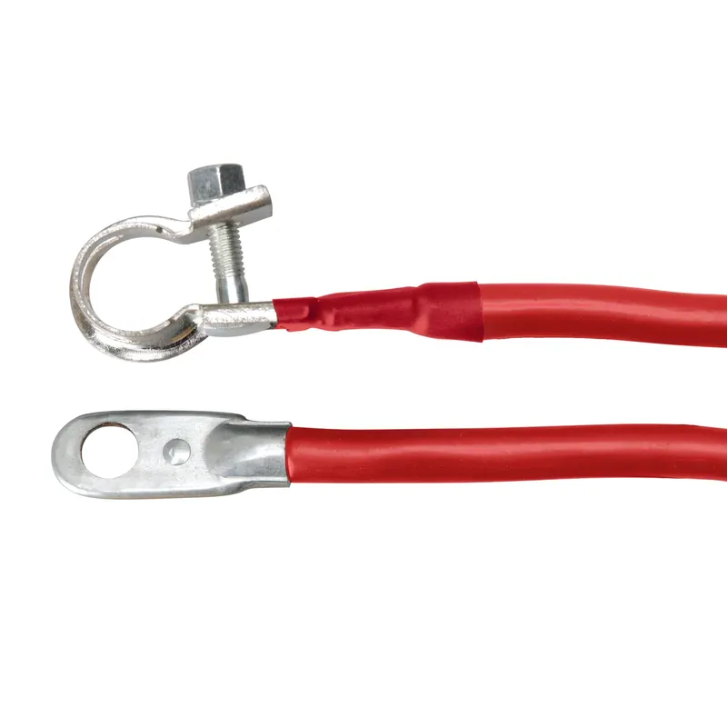 4 Gauge 19 Inch Battery Cable Lead Top Post For Automotive And Marine Use