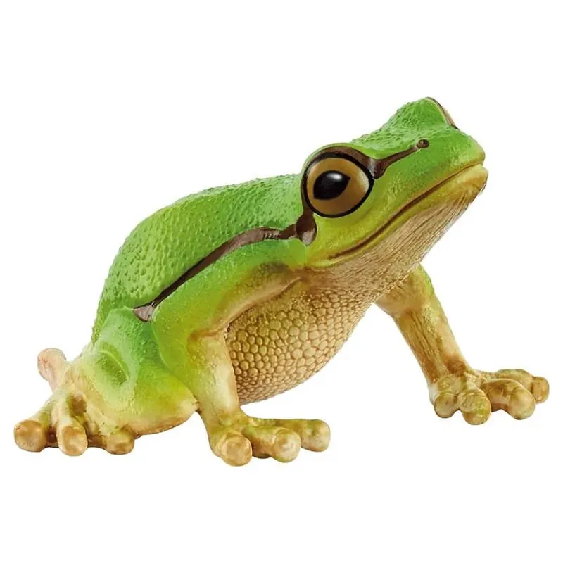 Schleich Hand‑Painted Multicolored European Tree Frog Figurine – Ideal For Kids & Collectors