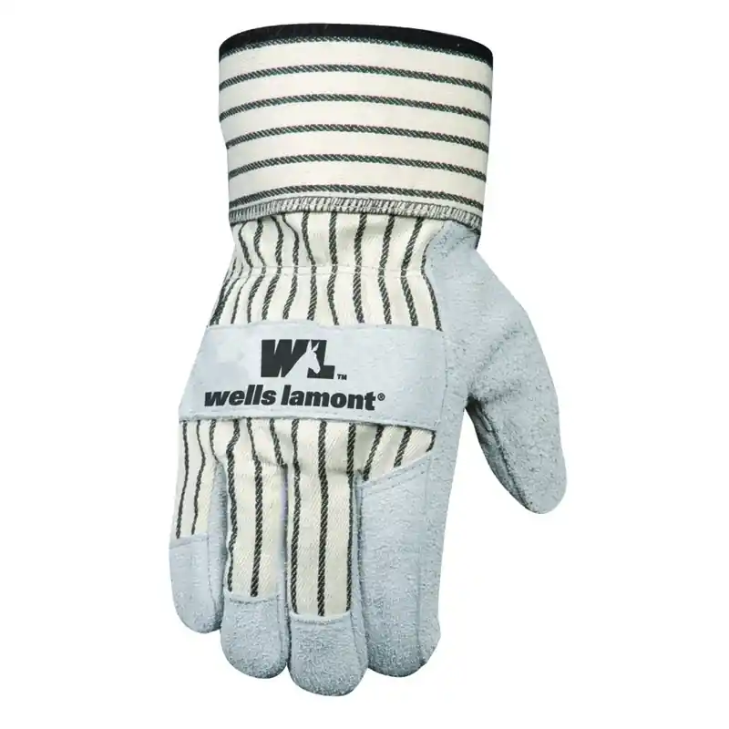 Wells Lamont Men‘s General Purpose Work Gloves Pearl Gray L 1 Pk