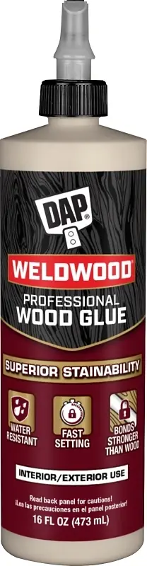 16 Oz. Professional Wood Glue - Type Ii Water Resistant Adhesive
