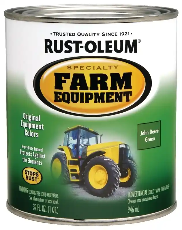 Specialty Farm Equipment Enamel Paint, John Deere Bright Green, Qt.