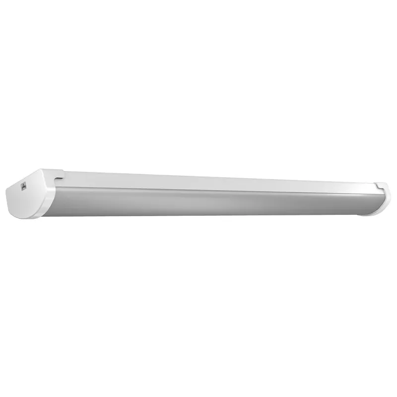 LED Wrap Shop Light, Motion Sensors + Remote Control, 55 Watts, 4-Ft.