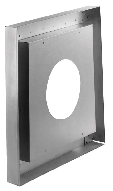 Directvent 6-5/8 In. Diameter X 17.5 In. Length Galvanized Steel Exhaust Vent Pipe