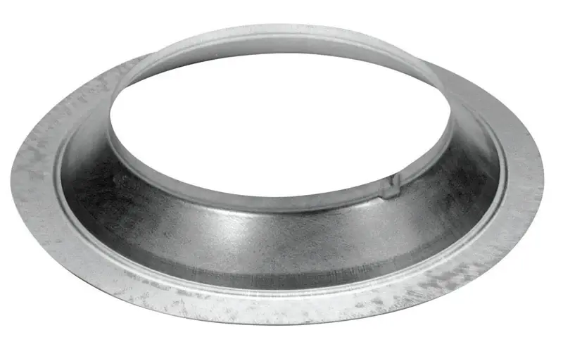 6-5/8 In. Diameter 24 Gauge Galvanized Steel Storm Collar For Direct Vent Systems