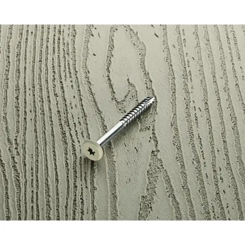 Starborn Deckfast No. 9 X 1-7/8 In. L Tan-Gray Star Pan Head Fascia Screws 100 Pk