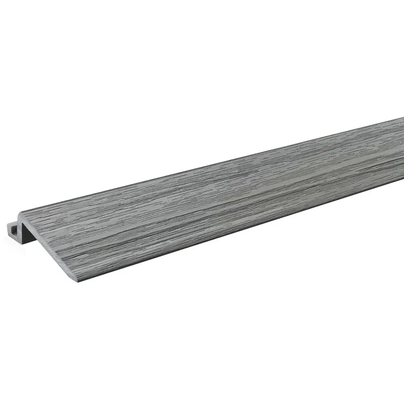 Aura 1 In. H X 3 In. W X 24 In. L Gray Oak Polystyrene Floor Transition