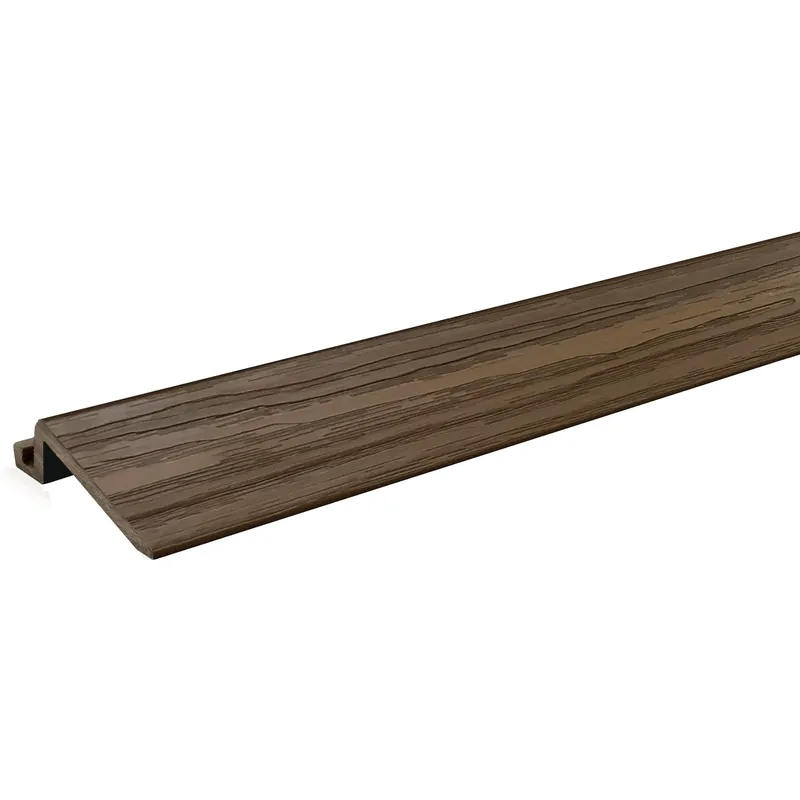 Aura 1 In. H X 3 In. W X 24 In. L Prefinished Walnut Polystyrene Floor Transition