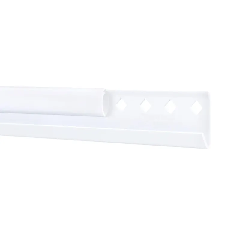 Organized Living Freedom Rail 2.25 In. H X 0.5 In. W X 78 In. L Epoxy Coated Steel Hanging Rail