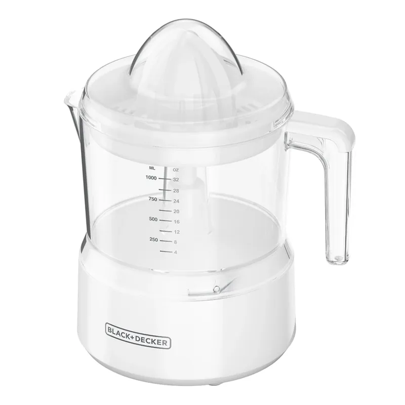 Black+decker Cj650w 32 Oz White Plastic Citrus Juicer