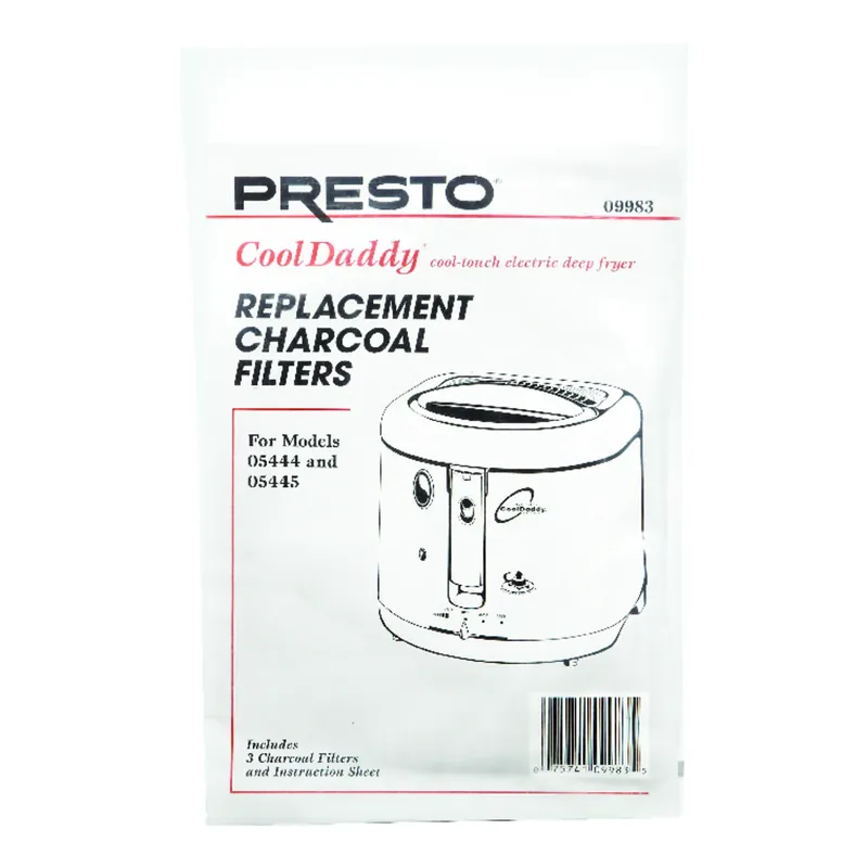 Presto Cool Daddy Charcoal Deep Fryer Filter