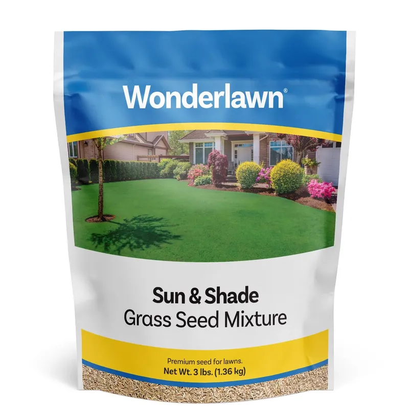 3 Lb Mixed Sun Or Shade Grass Seed For Versatile Lawn Care