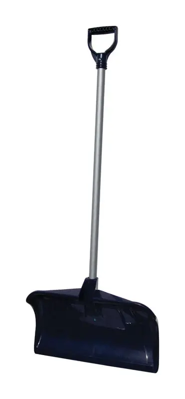 PathMaster 3000 Snow Pusher Shovel, Vinyl Covered Steel D-Grip Handle, 20-In. Poly Blade