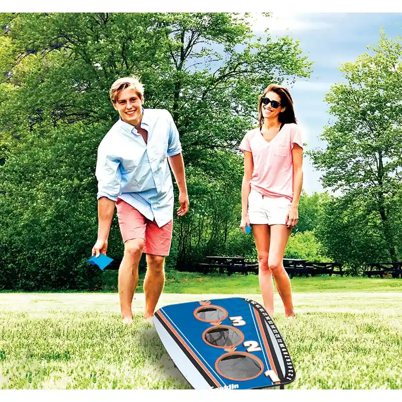 3-hole Bean Bag Toss Game For Ages 8 And Up