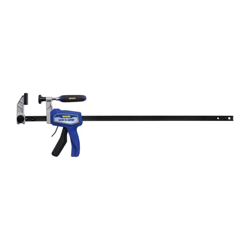 Irwin 24‑Inch Medium‑Duty Hybrid Bar Clamp – Quick‑Grip Trigger & Screw Handle, 300 lb–825 lb Clamping Power