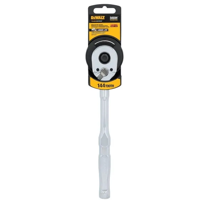 DeWalt ToughSeries 1/2" Quick-Release Ratchet – 144 Teeth