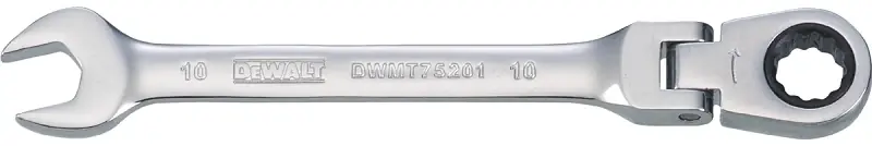 10mm Flex Head Ratcheting Combination Wrench Dwmt75201osp