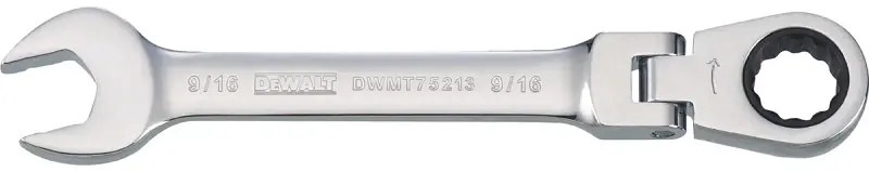 9/16 In. Flex Head Ratcheting Combination Wrench Dwmt75213osp