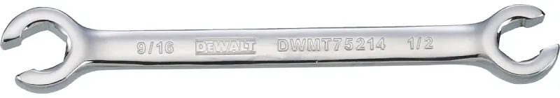 Flare Nut Wrench 1/2 X 9/16 Inch Open End Tool