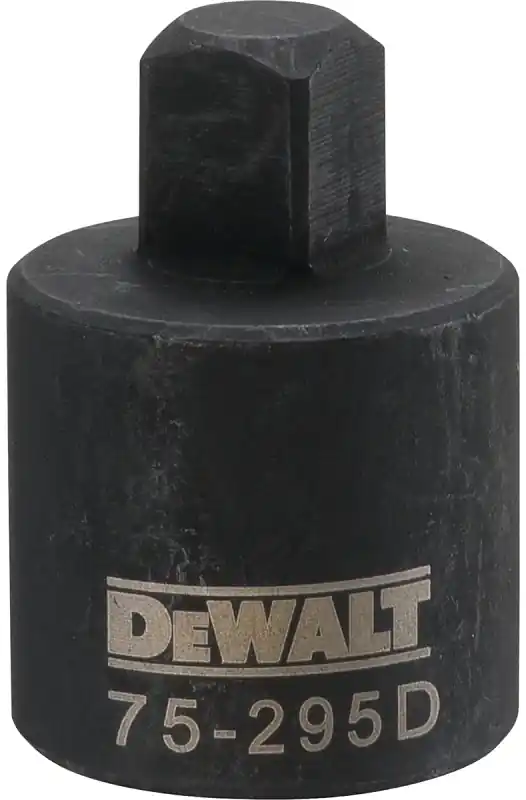 Impact Reducing Adapter, Black Oxide, 3/4 X 1/2 In.